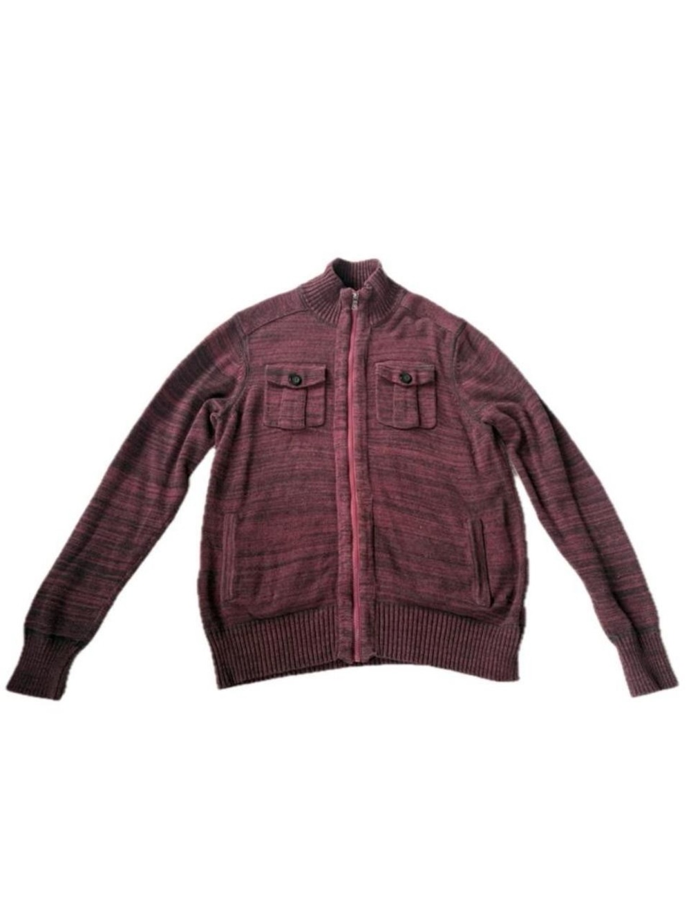 Guess Men's quarter Zip-Up Knit Sweater